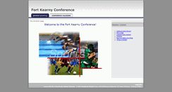 Desktop Screenshot of fortkearnyconference.org