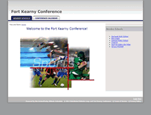 Tablet Screenshot of fortkearnyconference.org